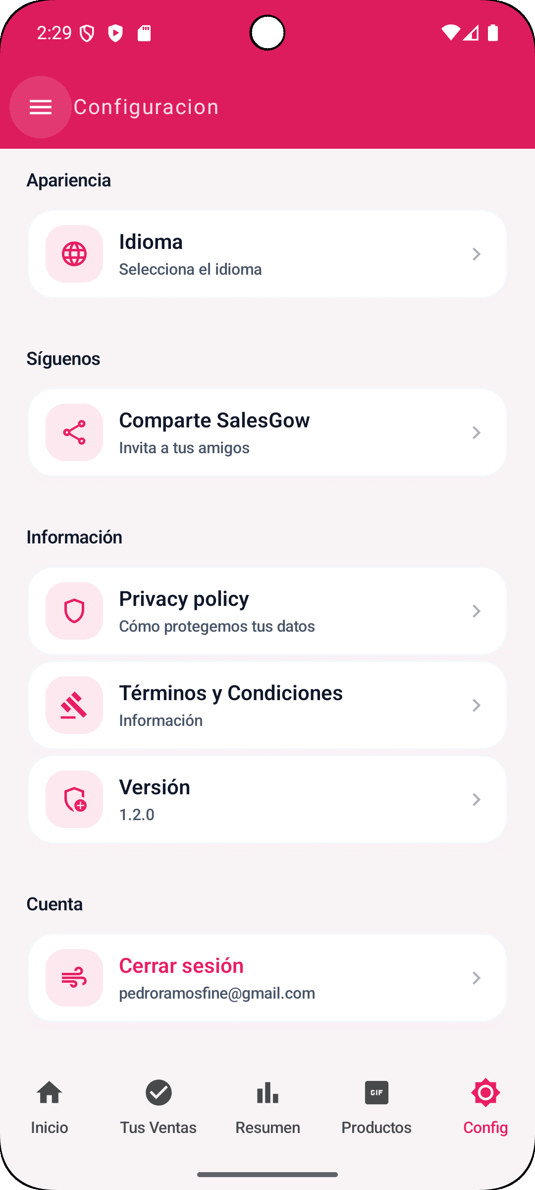 Todo bajo control